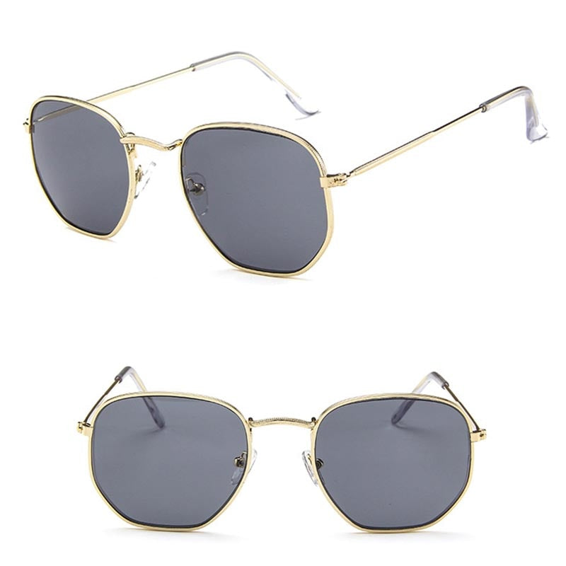 Hexagonal Sunglasses - UV400