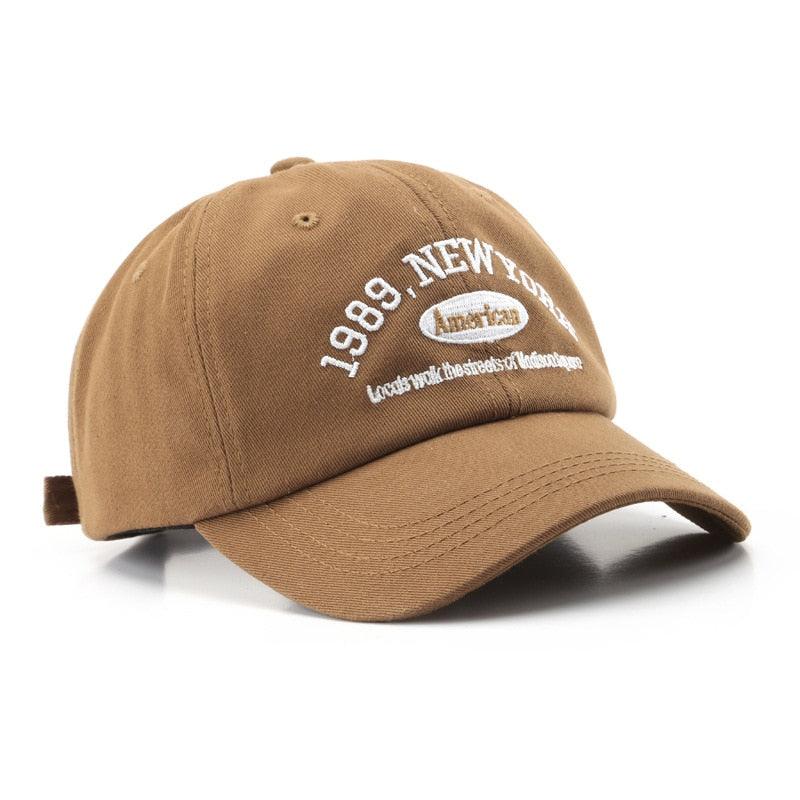 New York American® Curved Brim Baseball Cap
