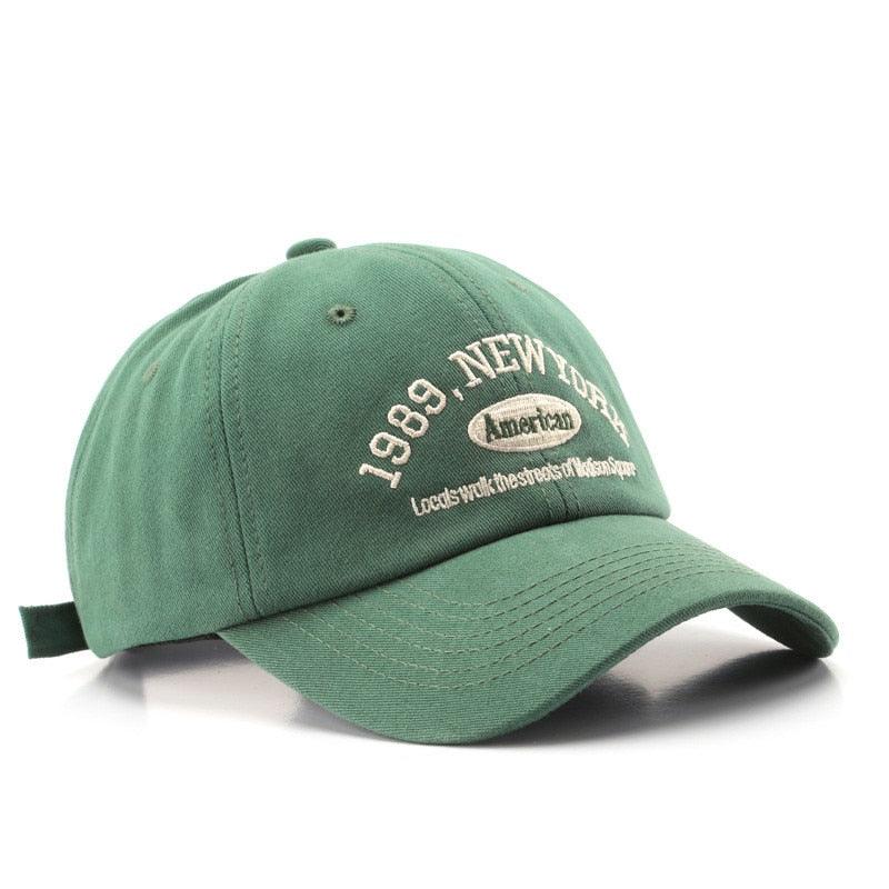 New York American® Curved Brim Baseball Cap